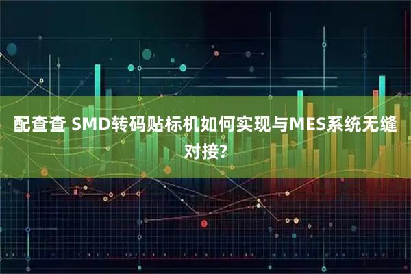 配查查 SMD转码贴标机如何实现与MES系统无缝对接?